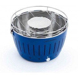 LOTUSGRILL LOTUS GRILL BARBECUE DA TAVOLO PORTATILE PER ESTERNO NERO BLU