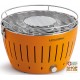 LOTUSGRILL LOTUS GRILL BARBECUE DA TAVOLO PORTATILE PER ESTERNO ORANGE ARANCIO