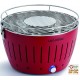 LOTUSGRILL LOTUS GRILL BARBECUE DA TAVOLO PORTATILE PER ESTERNO ROSSO RED