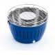 LOTUSGRILL LOTUS GRILL STANDARD BARBECUE DA TAVOLO PORTATILE PER ESTERNO CON CAVO USB BLU