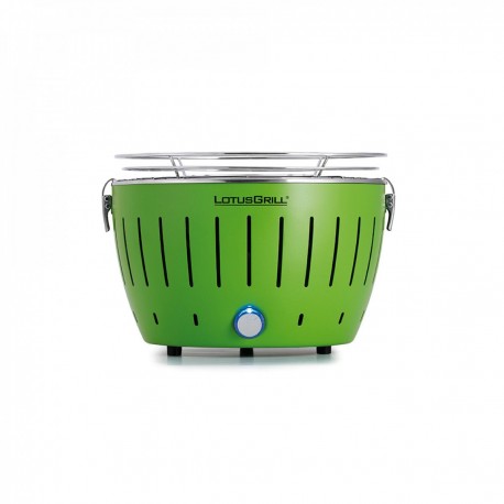 LOTUSGRILL LOTUS GRILL STANDARD BARBECUE DA TAVOLO PORTATILE PER ESTERNO CON CAVO USB VERDE