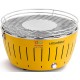 LOTUSGRILL LOTUS GRILL XL BARBECUE DA TAVOLO PORTATILE PER ESTERNO GRANDE GIALLO YELLOW