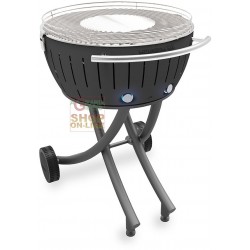 LOTUSGRILL LOTUS GRILL XXL BARBECUE DA TAVOLO PORTATILE PER ESTERNO ANTRACITE