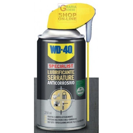 LUBRIFICANTE WD40 PER SERRATURE COD 39308 ML. 250