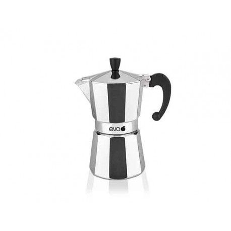 Macchina del caffè caffettiera moka eva in alluminio 170G 1 Tazza