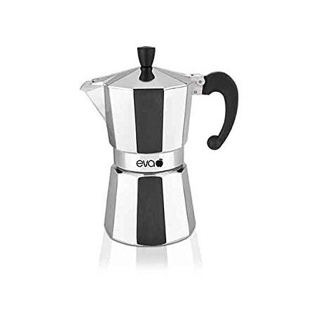 Macchina del caffè caffettiera moka eva in alluminio 280G 3 Tazze