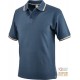 MAGLIETTA POLO 100% COTONE CARDATO  COLORE BLU  TG  S XXL