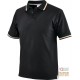 MAGLIETTA POLO 100% COTONE CARDATO  COLORE NERO  TG  S XXL