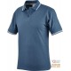 MAGLIETTA POLO 100% COTONE CARDATO GR  190  COLORE BLU  TG  S XXL