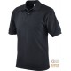 MAGLIETTA POLO 100% COTONE PETTINATO GR  190 CA  COLORE NERO  TG  S XXL