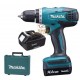 MAKITA TRAPANO CON 2 BATTERIE 14 VOLT LITIO DF347DWE CON VALIGETTA