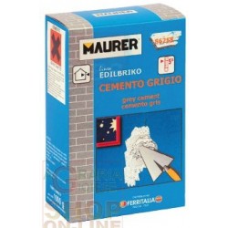 MAURER CEMENTO GRIGIO LINEA EDILBRIKO KG. 5