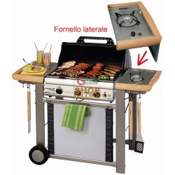 CAMPINGAZ BARBECUE A GAS ADELAIDE 3L DLX 14 KW CON FORNELLO