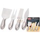 MAX SET 4 COLTELLI FORMAGGIO INOXIDABILE