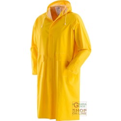 CAPPOTTO PVC BISPALMATO GIALLO TG S M L XL XXL XXXL