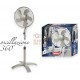 MAX VENTILATORE PIANTANA OSCILLANTE 360°