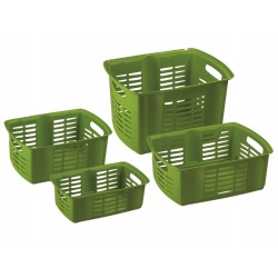 MAZZEI Hobby Basket 2 Cestino Sovrapponibile cm. 35x25x15h. 9,3 litri