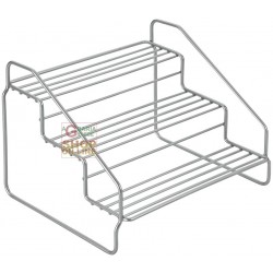 METALTEX STEPPO MENSOLA PORTA SPEZIE CON 3 PIANI 20 x 18 x 15 cm