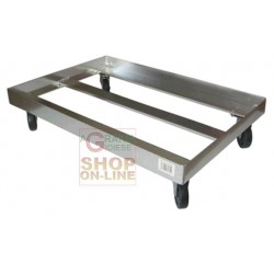 CARRELLO A QUATTRO RUOTE PORTATUTTO SOTTOMACCHINA CM. 66 x 45