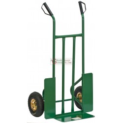 CARRELLO PORTACASSE HERCULES RUOTE GONFIABILI PESANTE PORTATA