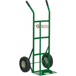 CARRELLO PORTASACCHI RUOTA PNEUMATICHE GONFIABILI PORTATA KG.200