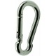 MOSCHETTONE DI SICUREZZA ACCIAIO INOX MM. 80