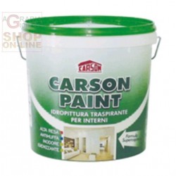 CARSON PAINT PITTURA SEMILAVABILE TRASPIRANTE SUPER COPRENTE