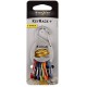 Nite Ize KeyRack Open bottle Moschettone con Portachiavi e Apriscatole inox con S-biner in plastica CM. 9x3,6x1,2