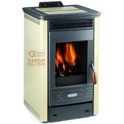 OLIMPIA STUFA A PELLET KW. 5,5 SPLENDID DAFNE 65 PELLET BEIGE