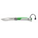 OPINEL COLTELLO IN ACCIAIO INOX VRI N. 8 OUTDOOR COLORE FLUO VERT CAMPEGGIO CAMPER