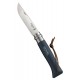 OPINEL COLTELLO INOX N.8 MANICO BARODEUR COLORE ARDESIA CON LACCETTO