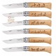 OPINEL SET 6 COLTELLI N. 8 INOX COLLECTION ANIMAL