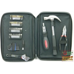 CASALS KIT INSERTI PER TRAPANO CON CACCIAVITE UTENSILI MANUALI 52 PEZZI