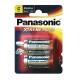 PANASONIC BATTERIE ALKALINE EXTREME POWER MEZZA TORCIA PZ. 2 LR14