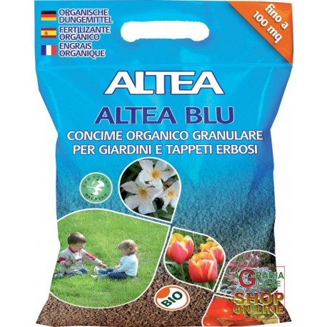 ALTEA BLU 5-5-8 +2Mg CONCIME ORGANICO SBRICIOLATO CON GUANO KG.