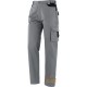 PANTALONE 100% COTONE MULTITASCHE  COLORE GRIGIO  TG  S XXXL