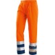 PANTALONE A V  40% POLIESTERE 60% COTONE CON BANDE RETRORIFLETTENTI 3M  COLORE ARANCIO BLU  TG  46 60