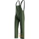 PANTALONE CON PETTORINA IN POLIURETANO  COLORE VERDE  TG  M XXL