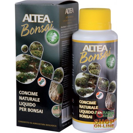 ALTEA BONSAI CONCIME ORGANICO LIQUIDO PER BONSAI 200g