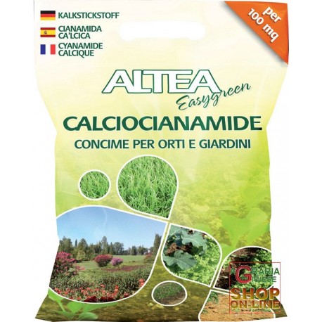 ALTEA CALCIOCIANAMIDE NITRATA GRANULARE ORTO GIARDINI E TAPPETI