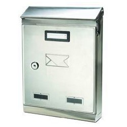 CASSETTA POSTALE INOX ECO 32X22X7,5 27265-10/9