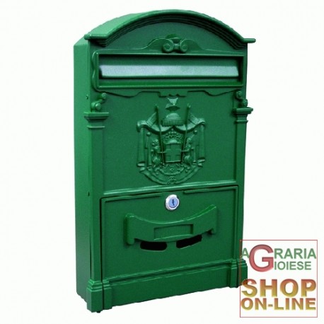 CASSETTA POSTALE ROYAL VERDE CHIARO MODELLO RESIDENZIALE IN