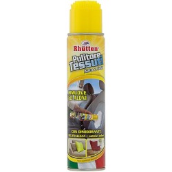 RHUTTEN PULITORE TESSUTI AUTO E CASA CON SPAZZOLA SPRAY 400 ML