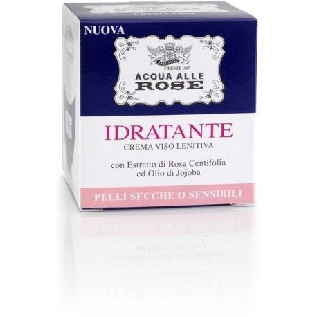 ROBERTS ACQUA ALLE ROSE IDRATANTE CREMA VISO LENITIVA PELLI SECCHE O SENSIBILI ML. 50