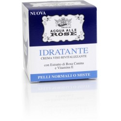 ROBERTS ACQUA ALLE ROSE IDRATANTE CREMA VISO RIVITALIZZANTE PELLI NORMALI O MISTE ML. 50