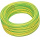 CAVO ELETTRICO UNIPOLARE SEZIONE 1 X 1,5 GIALLO VERDE MT. 100