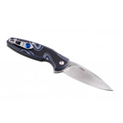 RUIKE RKE FANG P105-K COLTELLO CHIUDIBILE CON MANICO BLU TENUE CM. 21,3