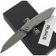 RUIKE RKE P128-SF COLTELLO CHIUDIBILE CON MANICO GRIGIO CM. 21,7