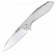 RUIKE RKE P135-SF COLTELLO CHIUDIBILE CON MANICO GRIGIO CM. 21,4