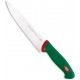 SANELLI PREMANA COLTELLO DA CUCINA MANICO VERDE E ROSSO CM. 20